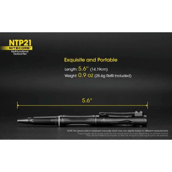 Tactical Pen NTP21 Aluminium