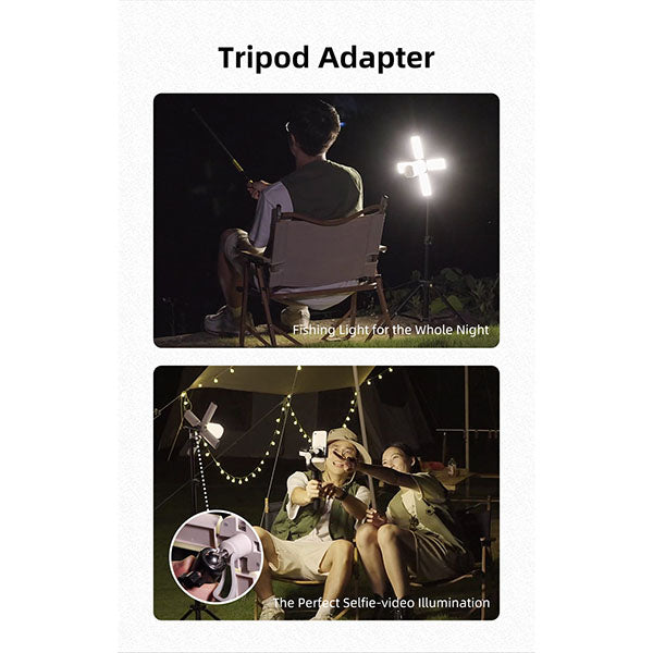 Lampada da campeggio LED pieghevole CL2, 750 lumen (batterie incluse)