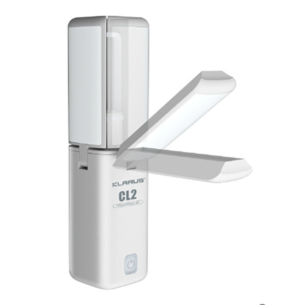 Lampada da campeggio LED pieghevole CL2, 750 lumen (batterie incluse)