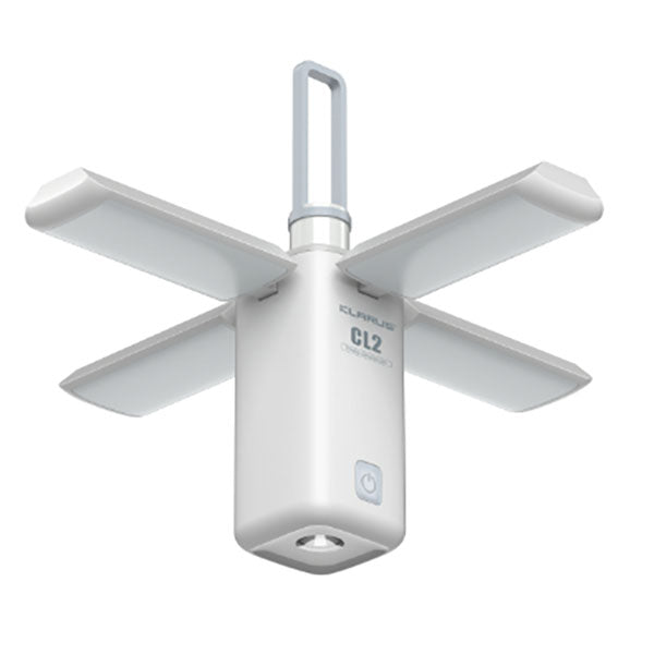 Lampada da campeggio LED pieghevole CL2, 750 lumen (batterie incluse)