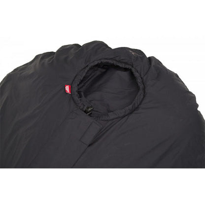 Kunstfaserschlafsack XP TOP, Grösse L, black Reissverschluss Mitte