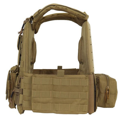 CHARLIE MIKE Plattenträger PROTEKTO QR LC, coyote