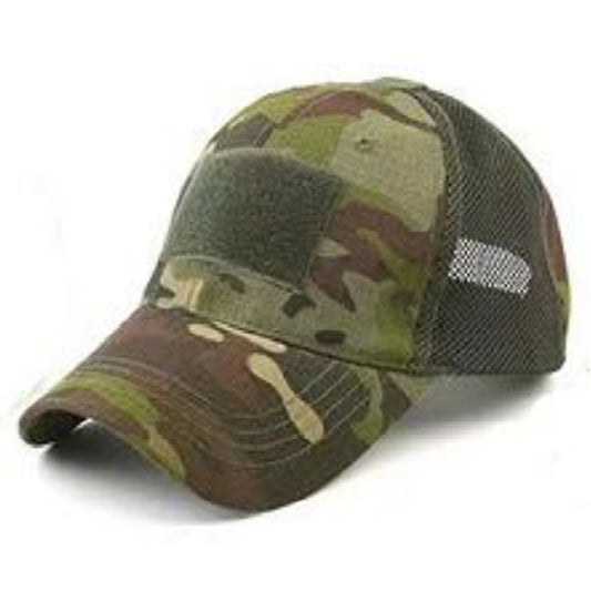 Baseball-Kappe TAC BASE CAP MESH, Ripstop, Velcro, multicam tropic