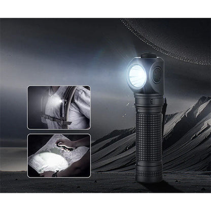 Lampe de poche tactique LED P10, 1 400 lumens (batterie incluse)