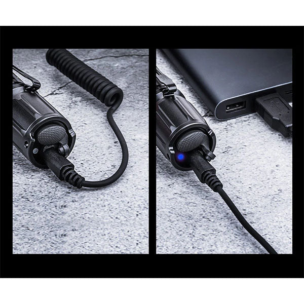 Kit de chasse avec lampe de poche LED T7 MAX SET, 1 200 lumens (batterie incluse)