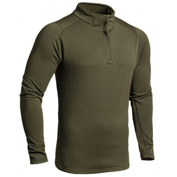 Chemise à manches longues THERMO PERFORMER SWEAT ZIP -10°C/-20°C, olive