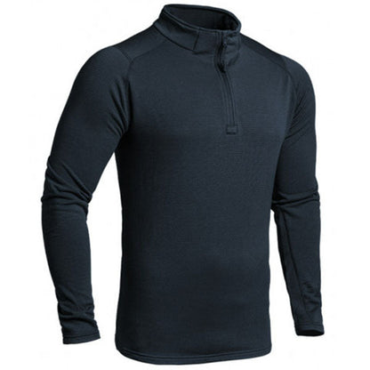 Chemise à manches longues THERMO PERFORMER SWEAT ZIP -10°C/-20°C, bleu marine