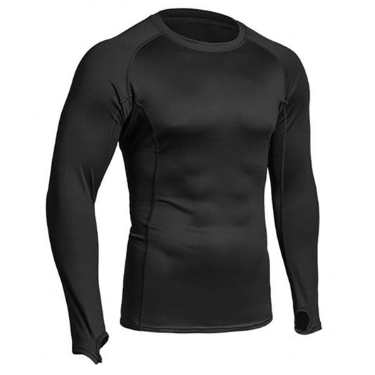 Chemise à manches longues THERMO PERFORMER 0°C/-10°C, noir
