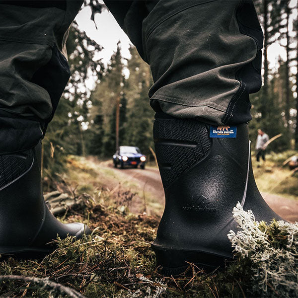POLYVER SWEDEN, bottes CLASSIC WINTER LOW, unisexe, noir