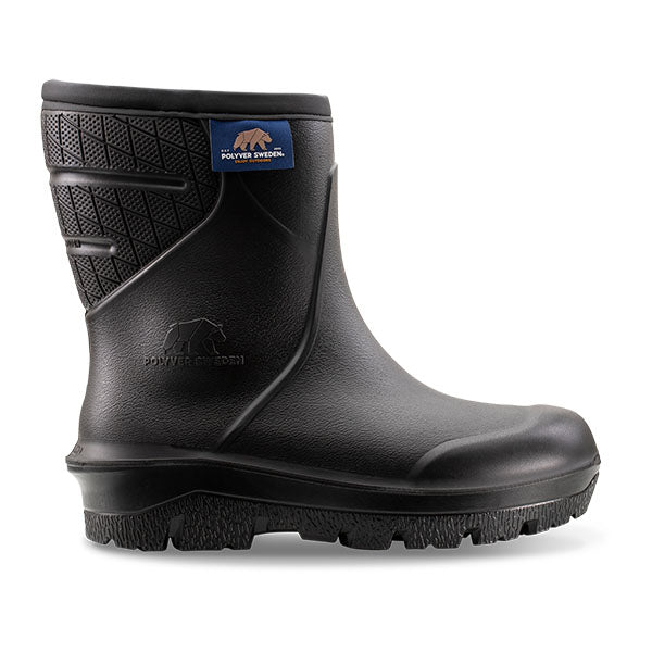 POLYVER SWEDEN, bottes CLASSIC WINTER LOW, unisexe, noir