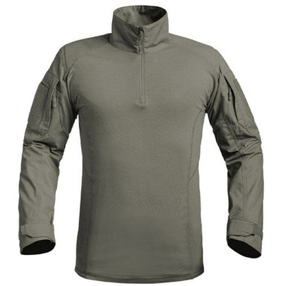 Maglia a maniche lunghe UBAS FIGHTER, oliva