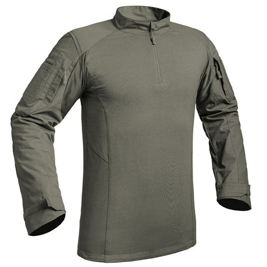 Maglia a maniche lunghe UBAS FIGHTER V2, oliva
