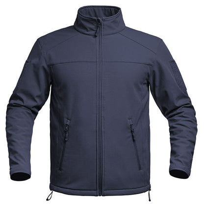 Giacca softshell ripstop FIGHTER, blu navy