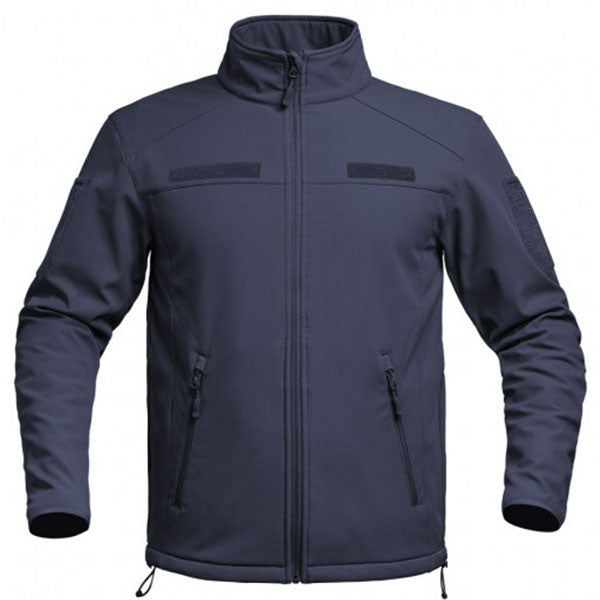 Veste softshell ripstop FIGHTER, bleu marine (version autorité)