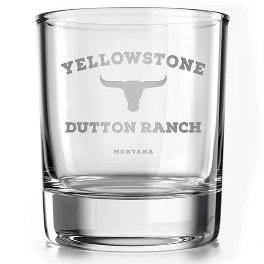 Bicchiere da whisky YELLOWSTONE DUTTON RANCH, 10 once