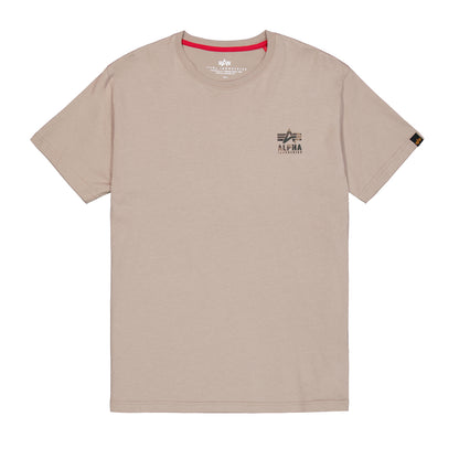 T-shirt con stampa sul retro e logo Puff 