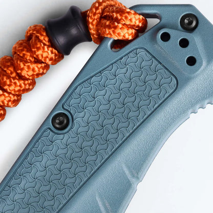 Klappmesser Adira Depth Blue Grivory Drop-Point