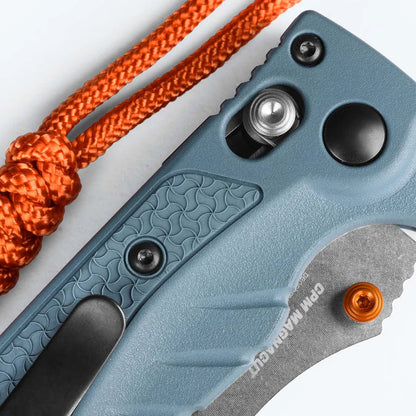 Klappmesser Mini Adira Depth Blue Grivory Drop-Point