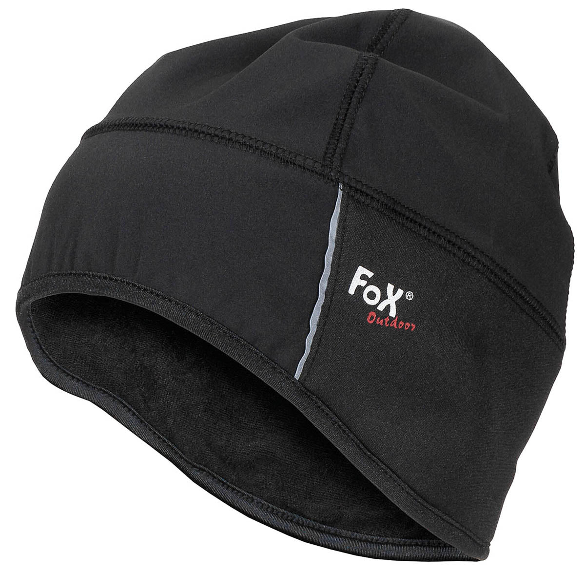 Mütze Softshell, schwarz, wasser-, winddicht