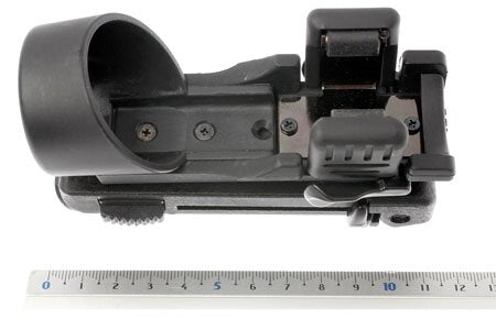 Universelles Kunststoffholster für taktische Lampen
