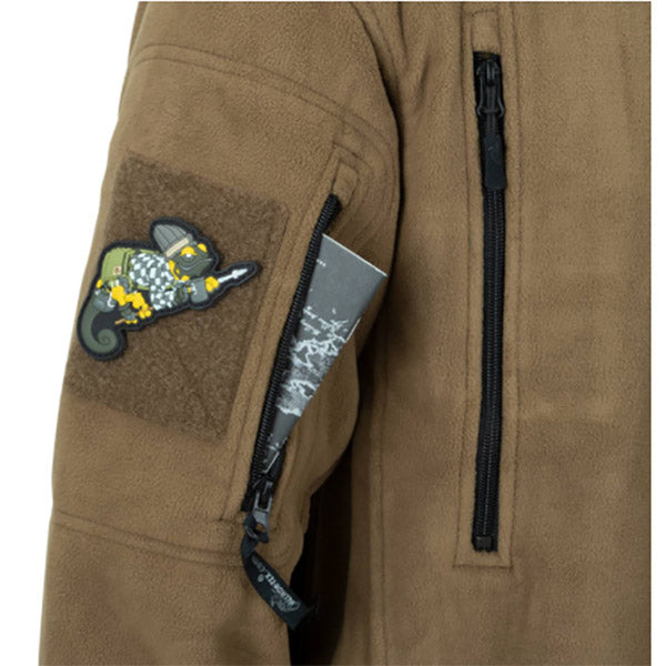 VESTE POLAIRE LOURDE PATRIOT, double polaire, coyote