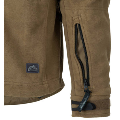 VESTE POLAIRE LOURDE PATRIOT, double polaire, coyote