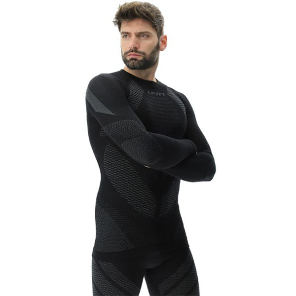 MAGLIA UOMO FUSYON DEFENDER UW MANICA LUNGA, nera