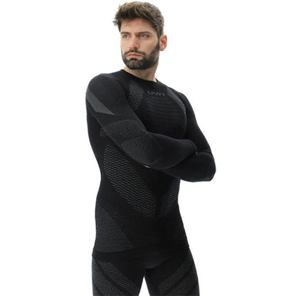 MAGLIA UOMO FUSYON DEFENDER UW MANICA LUNGA, nera