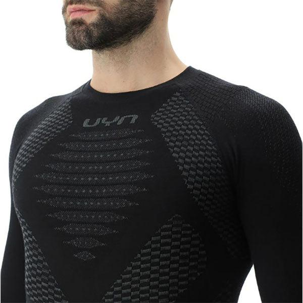 MAGLIA UOMO FUSYON DEFENDER UW MANICA LUNGA, nera