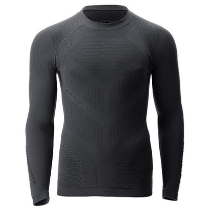 MAGLIETTA UOMO AMBITYON DEFENDER UW MANICA LUNGA, blu forze dell'ordine/nero