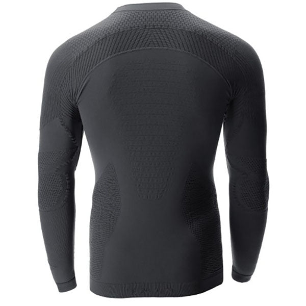 MAGLIETTA UOMO AMBITYON DEFENDER UW MANICA LUNGA, blu forze dell'ordine/nero