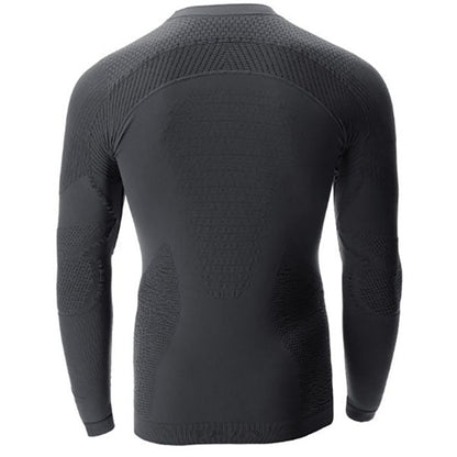 MAGLIETTA UOMO AMBITYON DEFENDER UW MANICA LUNGA, blu forze dell'ordine/nero