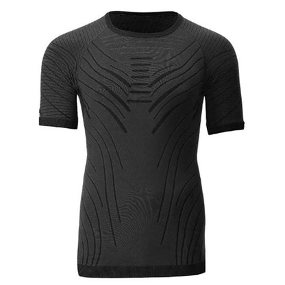 MAGLIETTA UOMO MOTYON XTREME UW MANICA CORTA, nera tattica