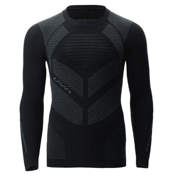 MAGLIA DONNA AMBITYON DEFENDER UW MANICA LUNGA, nera/antracite