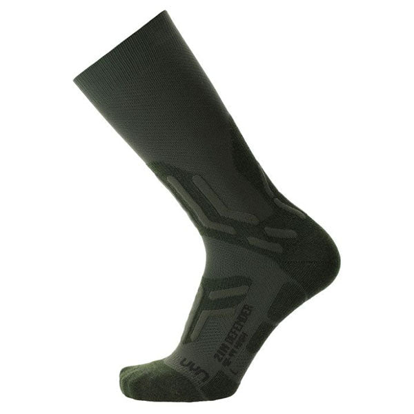 CALZINI UOMO 2IN DEFENDER ALTI, verde tattico