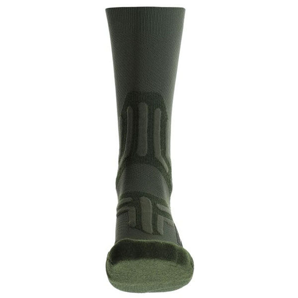 CALZINI UOMO 2IN DEFENDER ALTI, verde tattico