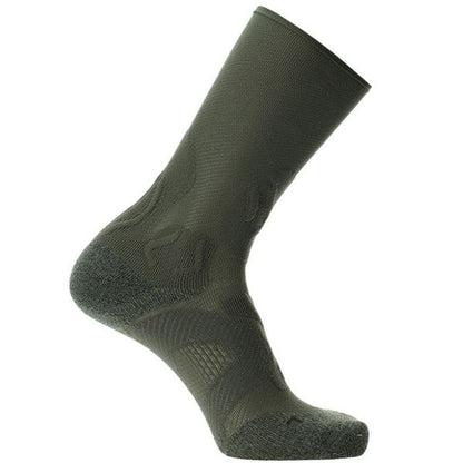 MAN DEFENDER LIGHT MID SOCKS, tactical green
