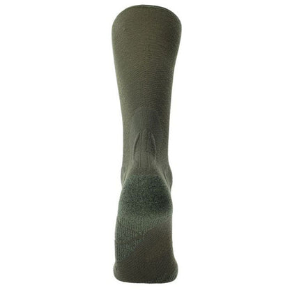 CALZINI UOMO DEFENDER MERINO HIGH, verde tattico