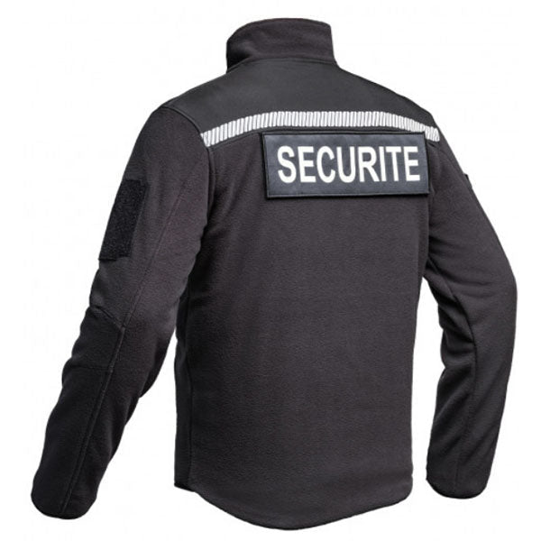 A10, Fleecejacke SECU-ONE SECURITE HV-TAPE, black