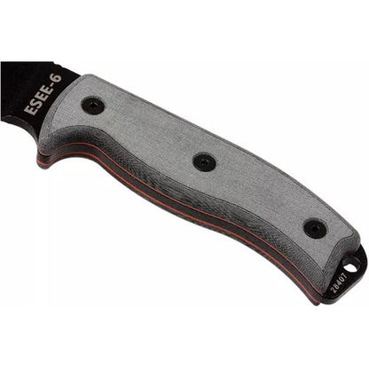 MODÈLE 6, partiellement dentelé, noir