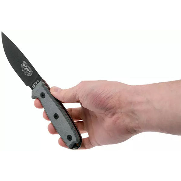 MODÈLE 3 STANDARD EDGE, finition lisse, gris/noir