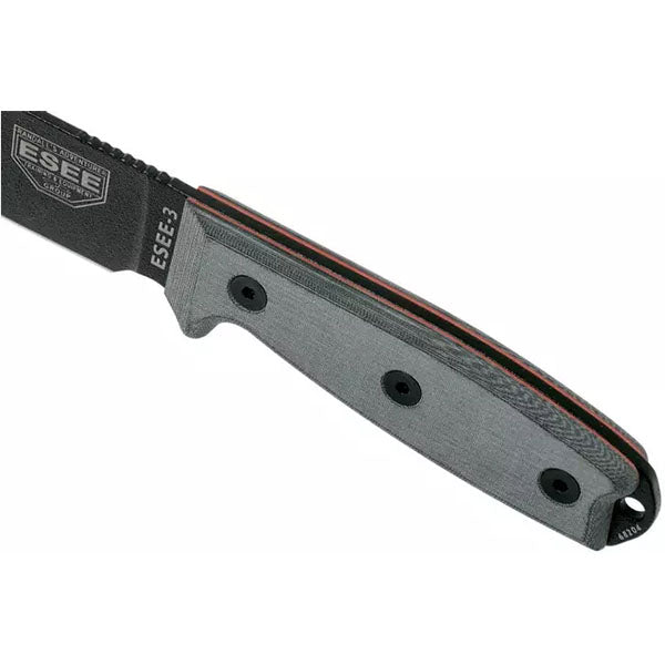 MODÈLE 3 STANDARD EDGE, finition lisse, gris/noir