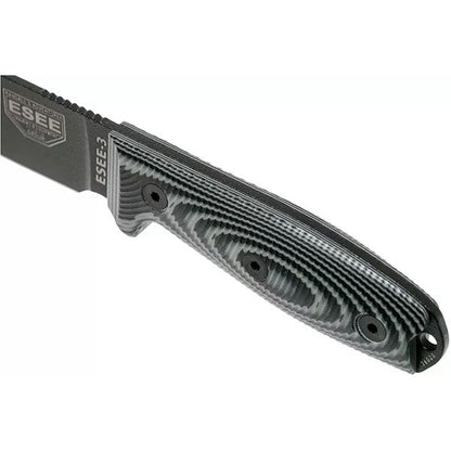 MODELLO 3 3D, finitura liscia, nero/grigio