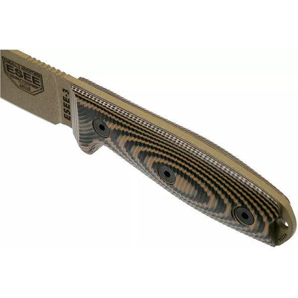 MODÈLE 3 3D, finition lisse, coyote