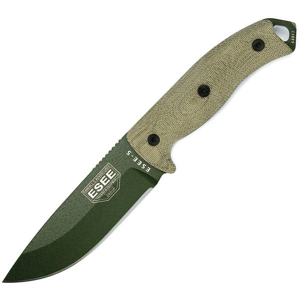 Survivalmesser MODEL 5 FIXED BLADE, Glattschliff