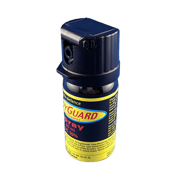Pfefferspray BODYGUARD - 3x stärkere Wirkung, mit Schutzklappe
