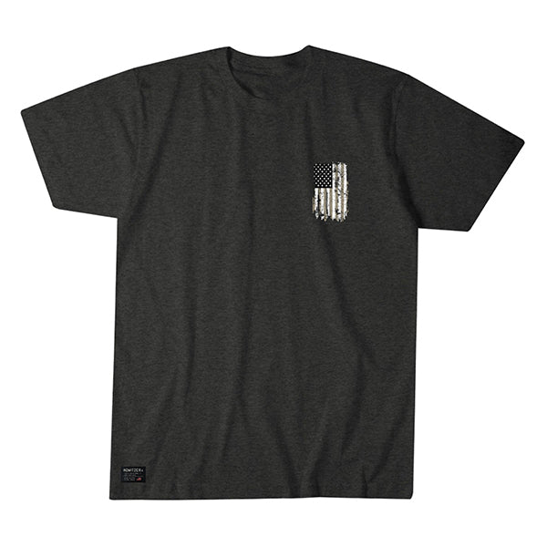 T-shirt DON'T TREAD FAMILY, anthracite chiné
