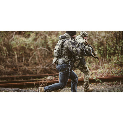 Pantaloni tattici TACULUS CCW JEANS, blu medio