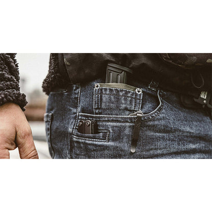 Pantaloni tattici TACULUS CCW JEANS, blu medio