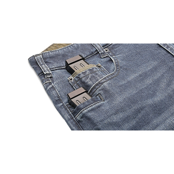 Pantaloni tattici TACULUS CCW JEANS, blu medio